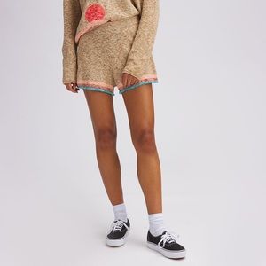 Basin and Range Intarsia Sweater Short XS